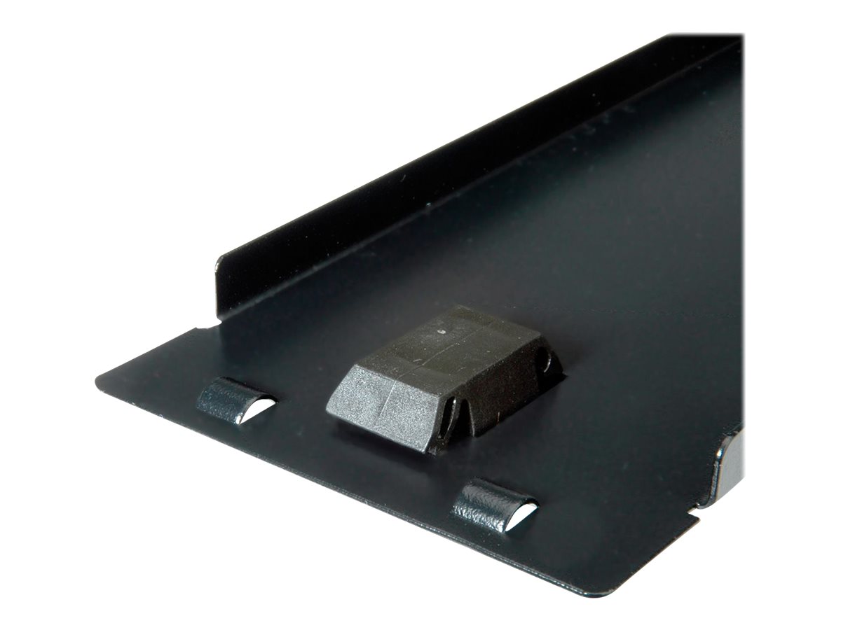 ROLINE Rack-Blindabdeckungsplatte - Schwarz, RAL 9005 - 2U - 48.3 cm (19)