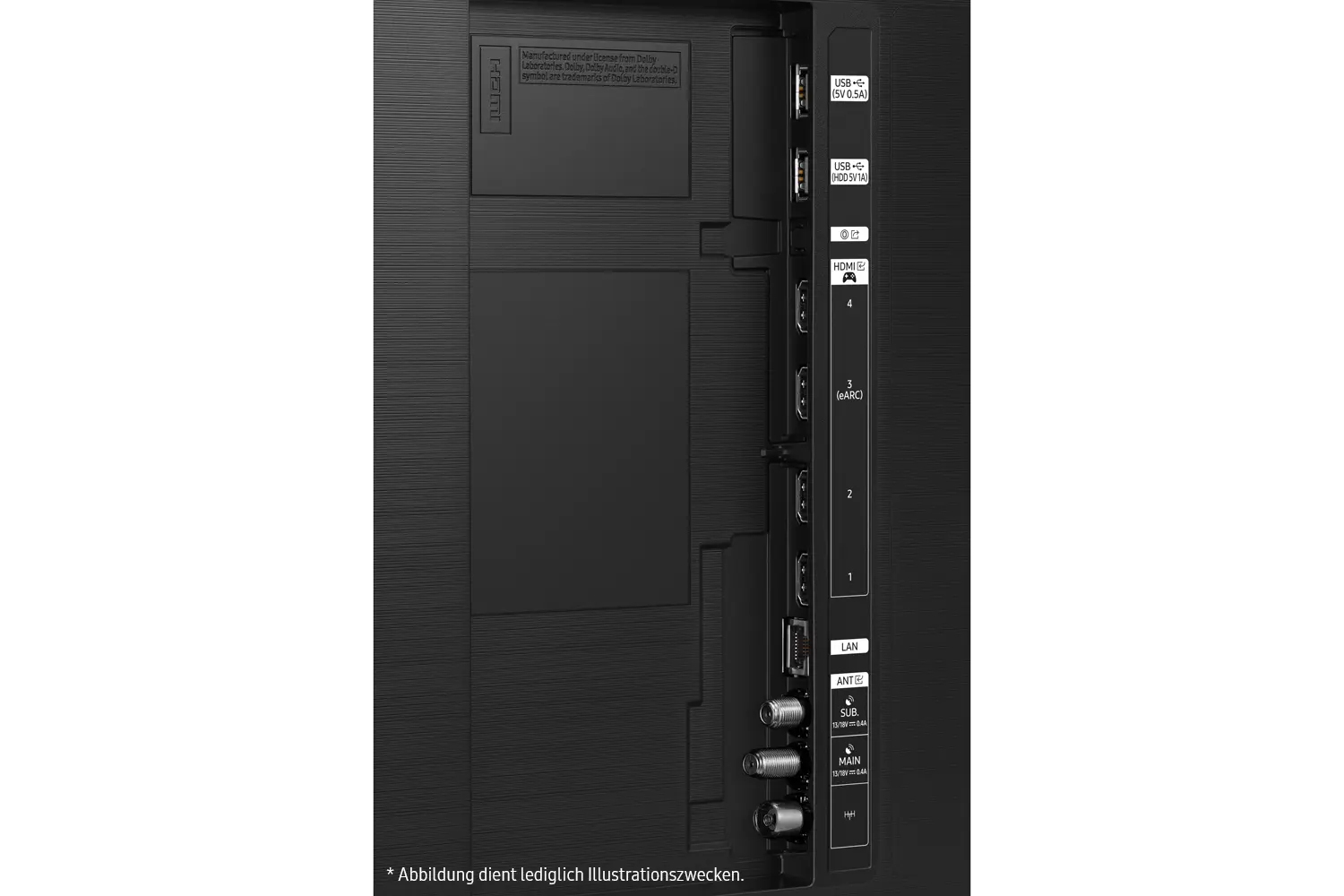 Samsung Neo QLED QN90F 4K Vision AI QLED-TV EEK F A - G CI+ DVB-C DVB-S2 - 109,2 cm - 43
