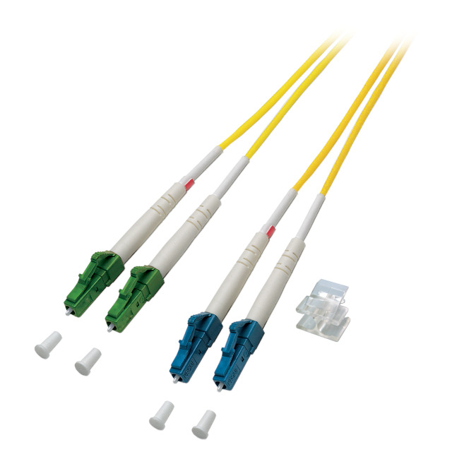 EFB Elektronik O0384.5 fibre optic cable 5 m LC OS2 Yellow