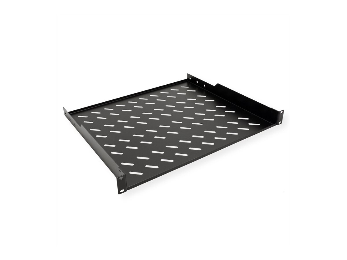 ROLINE Rack - Regal - 400 mm tief, Tragf�higkeit 15 kg - RAL 9005, Jet Black - 1U - 48.3 cm (19)