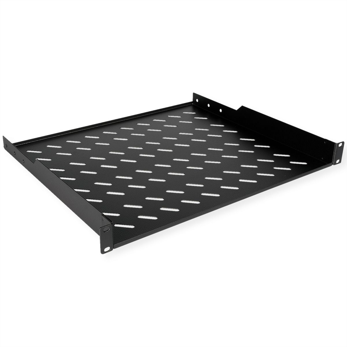 ROLINE Rack - Regal - 400 mm tief, Tragf�higkeit 15 kg - RAL 9005, Jet Black - 1U - 48.3 cm (19)