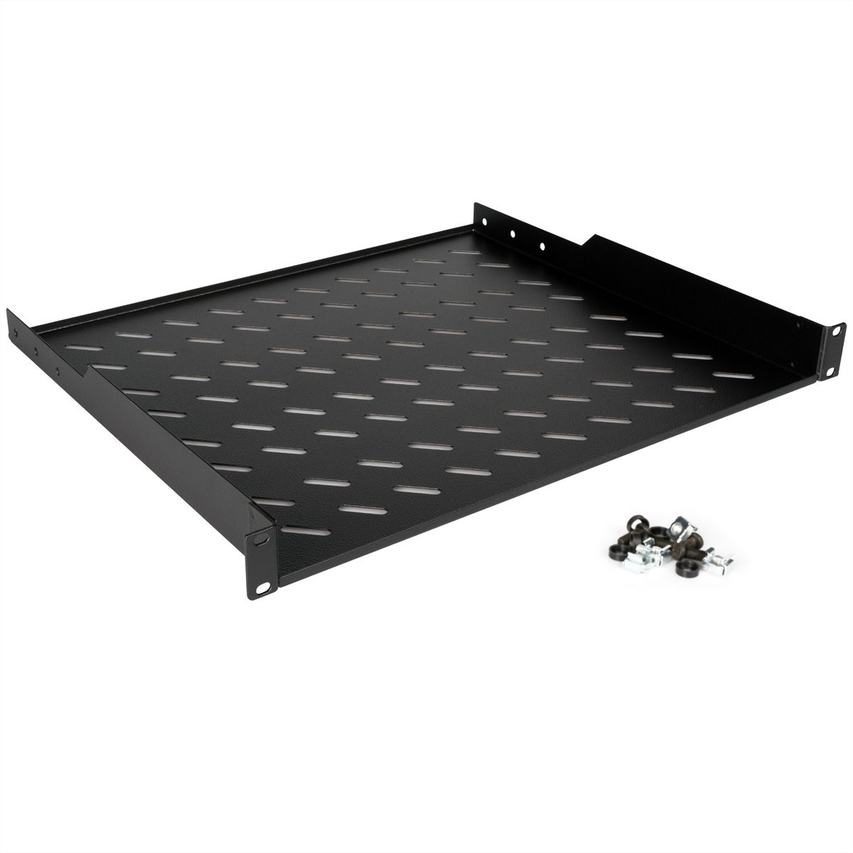 ROLINE Rack - Regal - 400 mm tief, Tragf�higkeit 15 kg - RAL 9005, Jet Black - 1U - 48.3 cm (19)