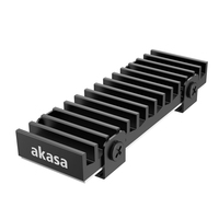 Akasa Gecko Pro Khlkoerper fr M.2 SSDs - Aluminium - CPU-Khler