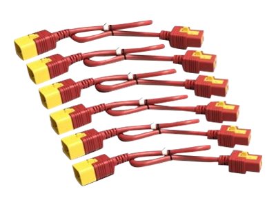 APC AP8716SX340 cavo di alimentazione Rosso 1,8 m Accoppiatore C19 Accoppiatore C20
