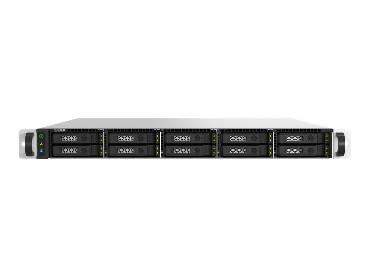 QNAP TS-h1077AFU-R7-32G NAS Rack (1 U) AMD Ryzen 7 32 Go DDR5 0 To QNAP QTS Noir, Gris