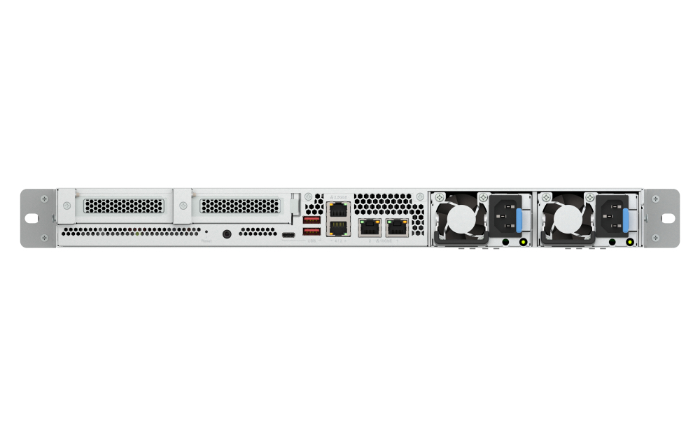 QNAP TS-h1077AFU-R7-32G NAS Rack (1 U) AMD Ryzen 7 32 Go DDR5 0 To QNAP QTS Noir, Gris