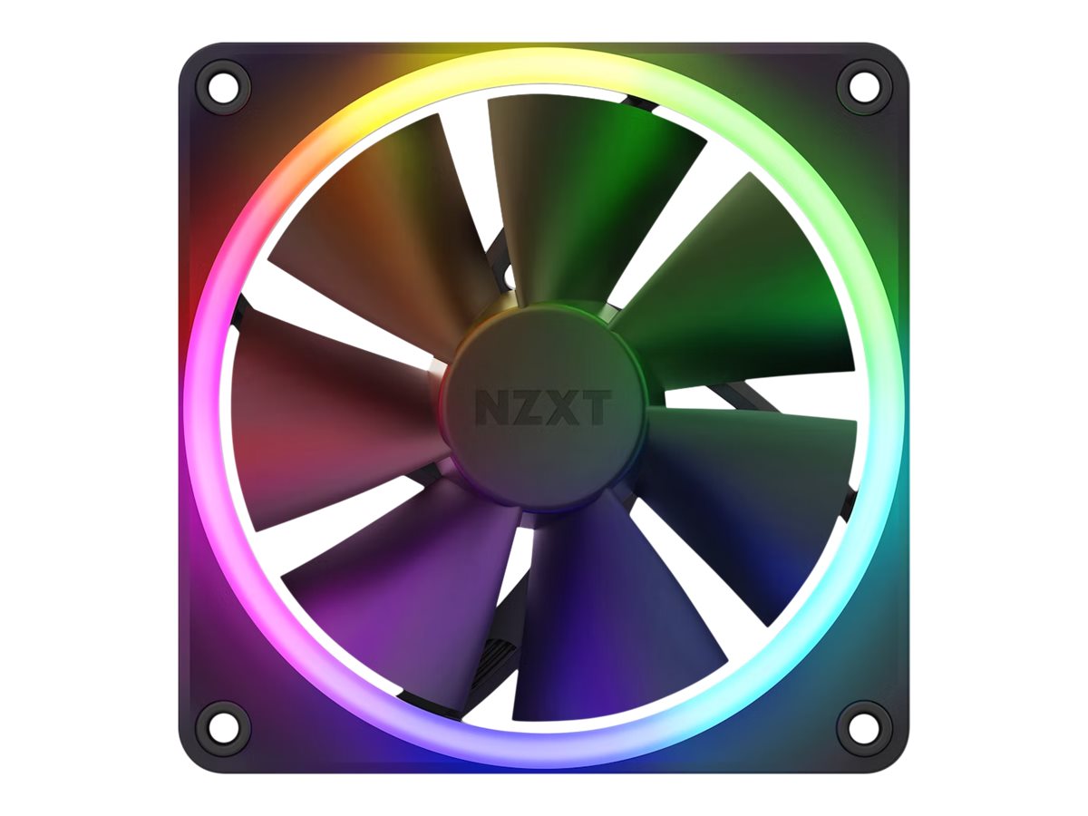 NZXT F120 RGB DUO Ventilateur 12 cm Noir 1 pi�ce(s)
