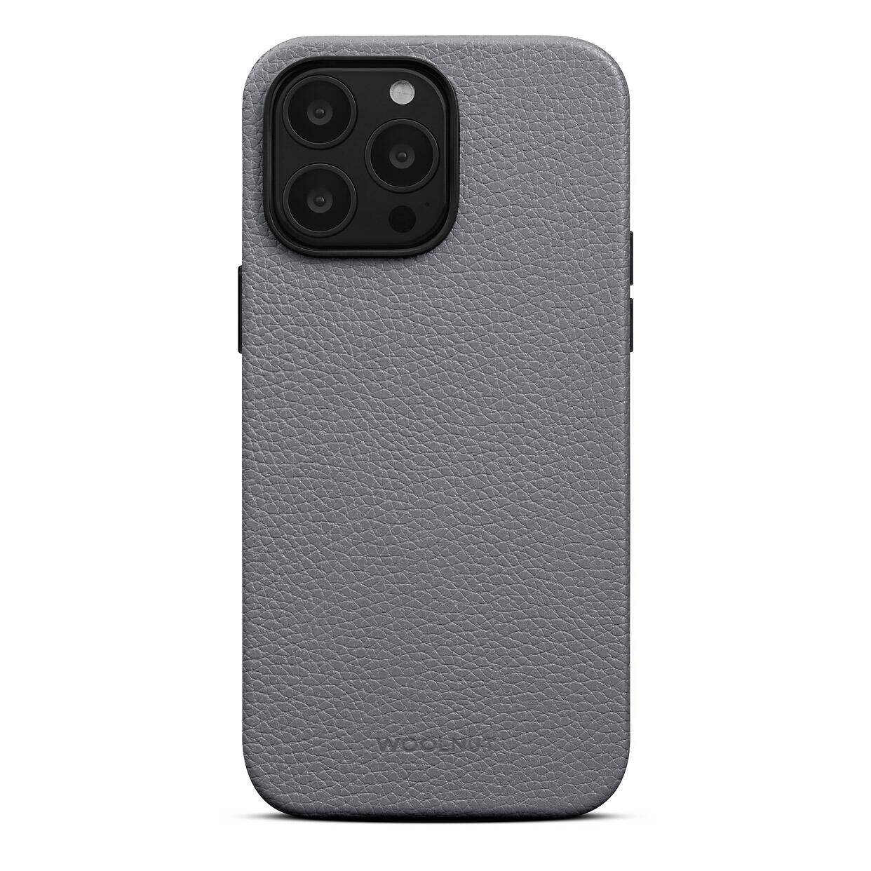 Woolnut Ledercase fr iPhone 14 Pro Max grau