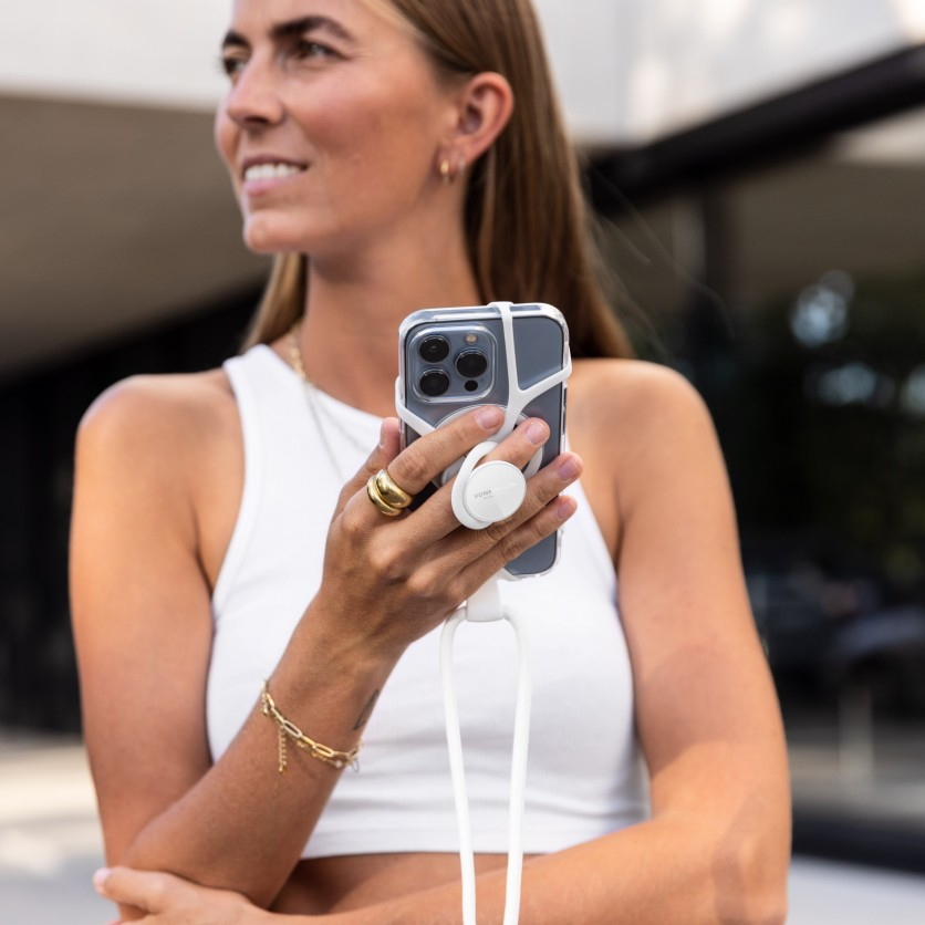 Vonmhlen Phone Strap Infinity Plus White