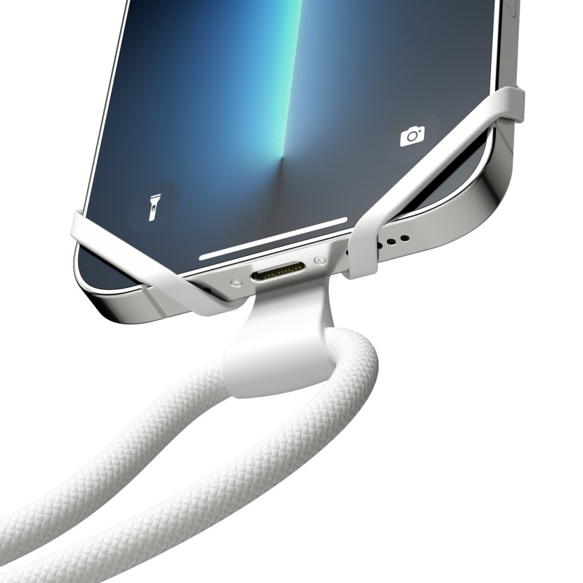 Vonmhlen Phone Strap Infinity Plus White