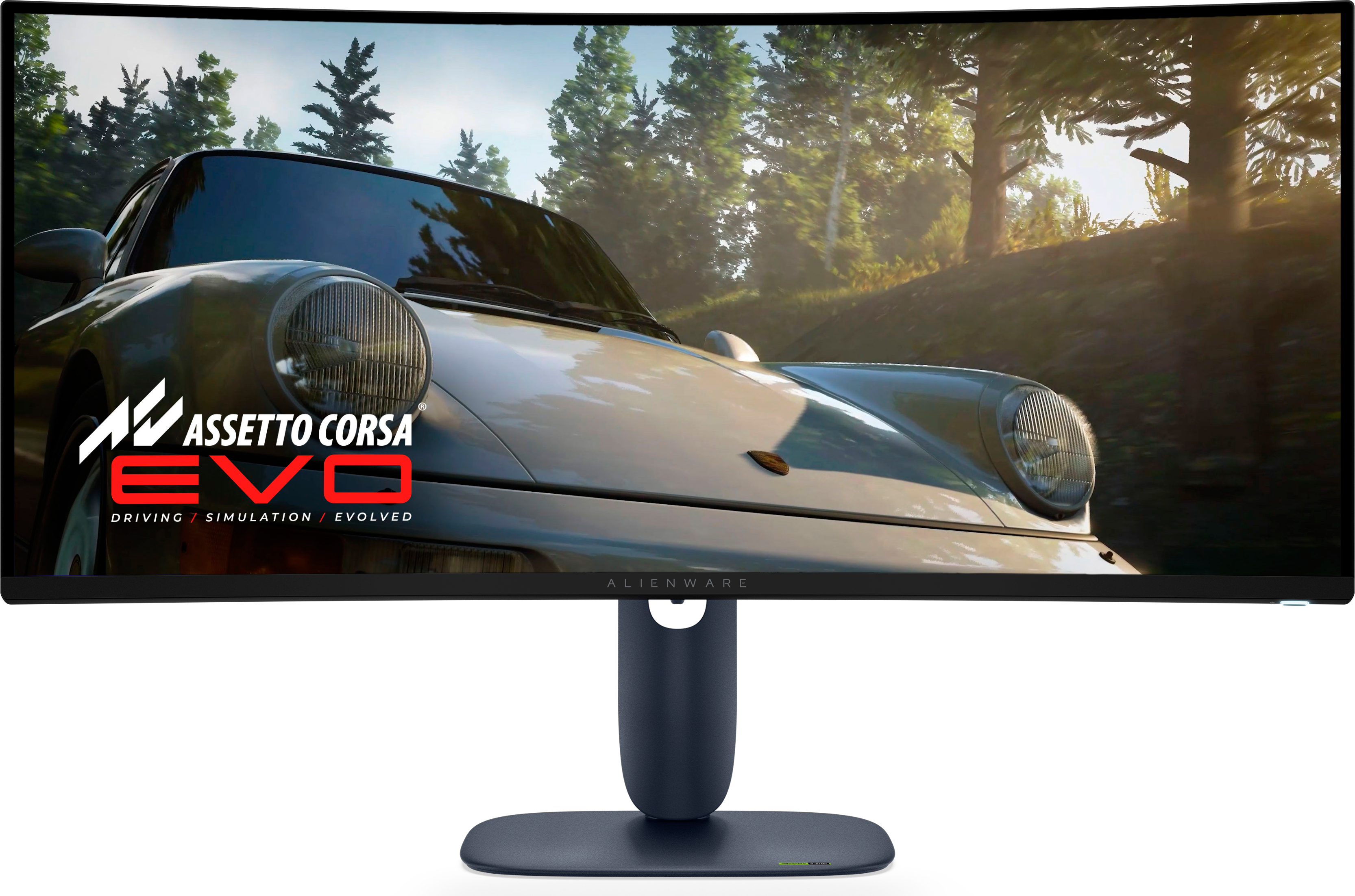 Alienware AW3425DW �cran plat de PC 86,4 cm (34) 3440 x 1440 pixels Wide Quad HD QD-OLED Bleu