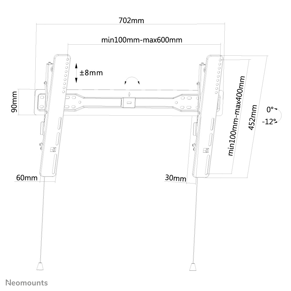 Neomounts by Newstar tv wall mount