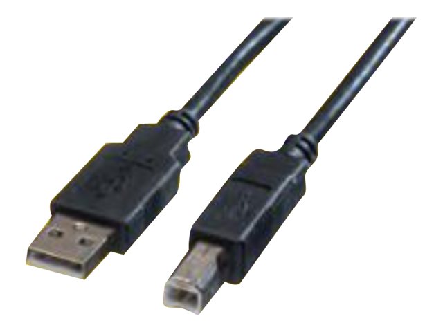 Secomp 11.44.8808 c�ble USB 0,8 m USB 2.0 USB A USB B Noir