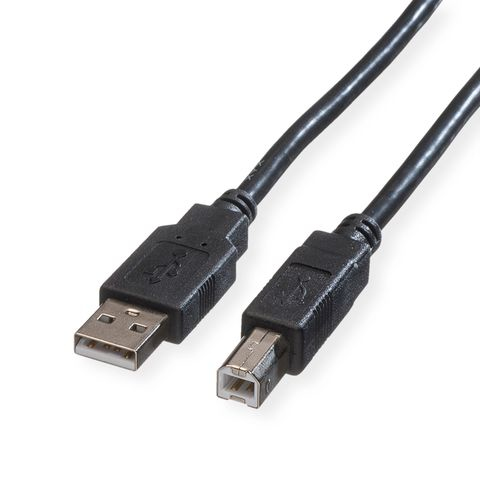Secomp 11.44.8808 c�ble USB 0,8 m USB 2.0 USB A USB B Noir