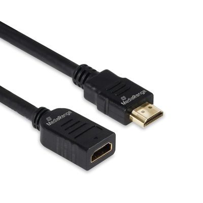 MediaRange MRCS256 c�ble HDMI 2 m HDMI Type A (Standard) Noir