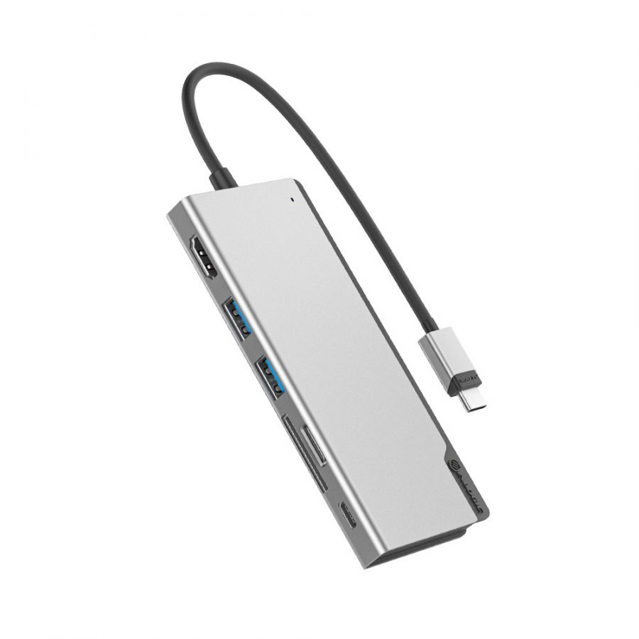 Alogic ULDUNIV2-SGR Notebook-Dockingstation & Portreplikator Kabelgebunden USB 3.2 Gen 1 3.