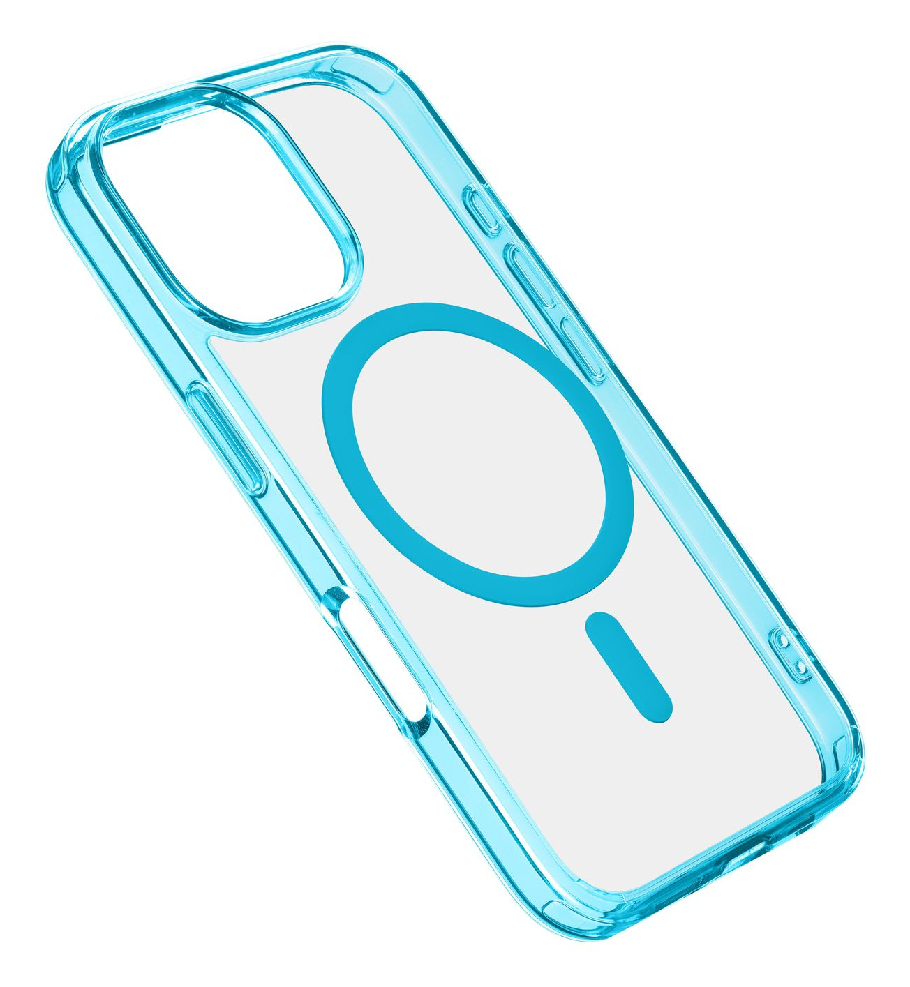 Cellularline Iconic MAG MagSafe Case - für Apple iPhone 16 Pro - Light Blue
