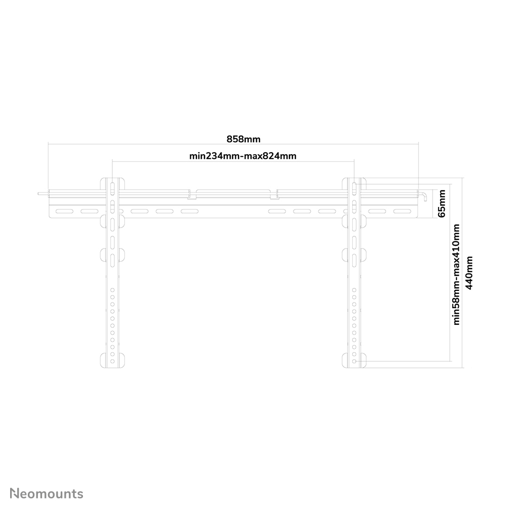 Neomounts by Newstar Soporte de pared para TV