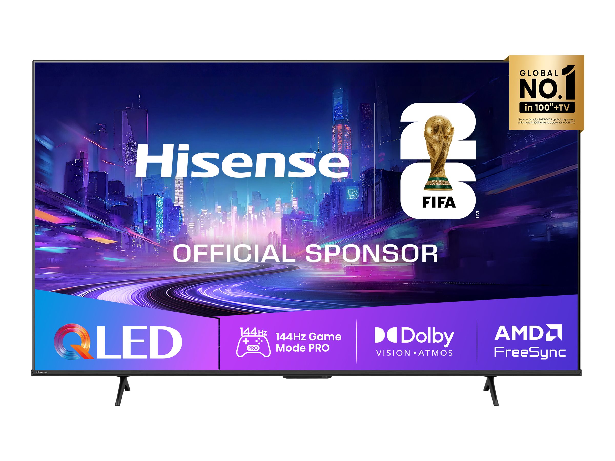 Hisense 75E77Q PRO 190.5 cm (75) 4K Ultra HD Smart TV Wi-Fi Black