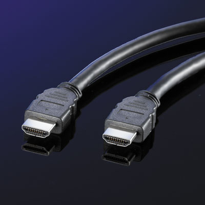 ROLINE 2m HDMI cble HDMI HDMI Type A (Standard) Noir