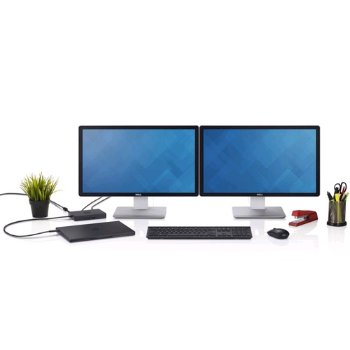 DELL 452-BCCX station daccueil Avec fil Noir