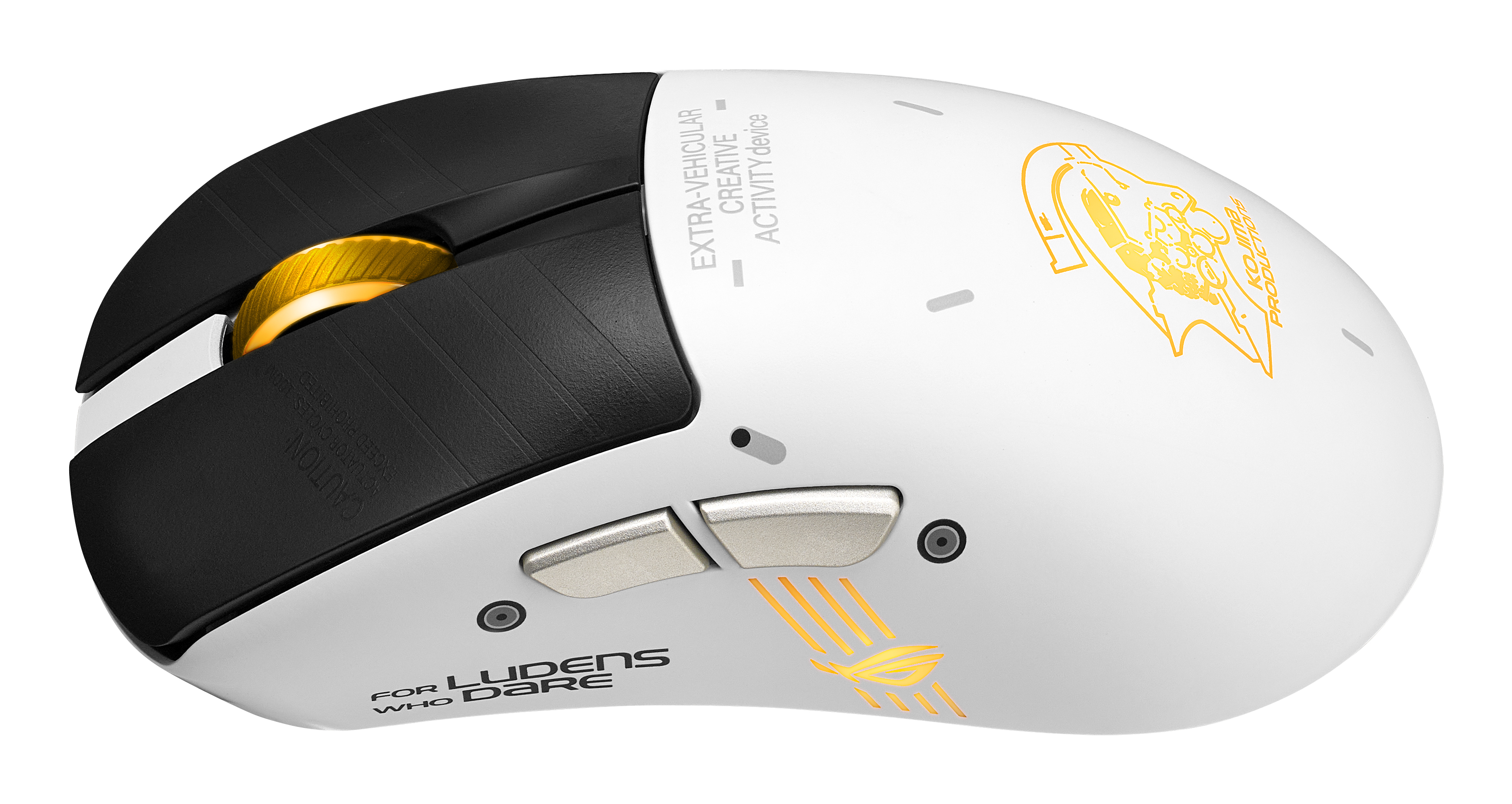 ASUS ROG Keris II Origin-KJP mouse Gaming Right-hand RF Wireless + Bluetooth + USB Type-A Optical 42000 DPI