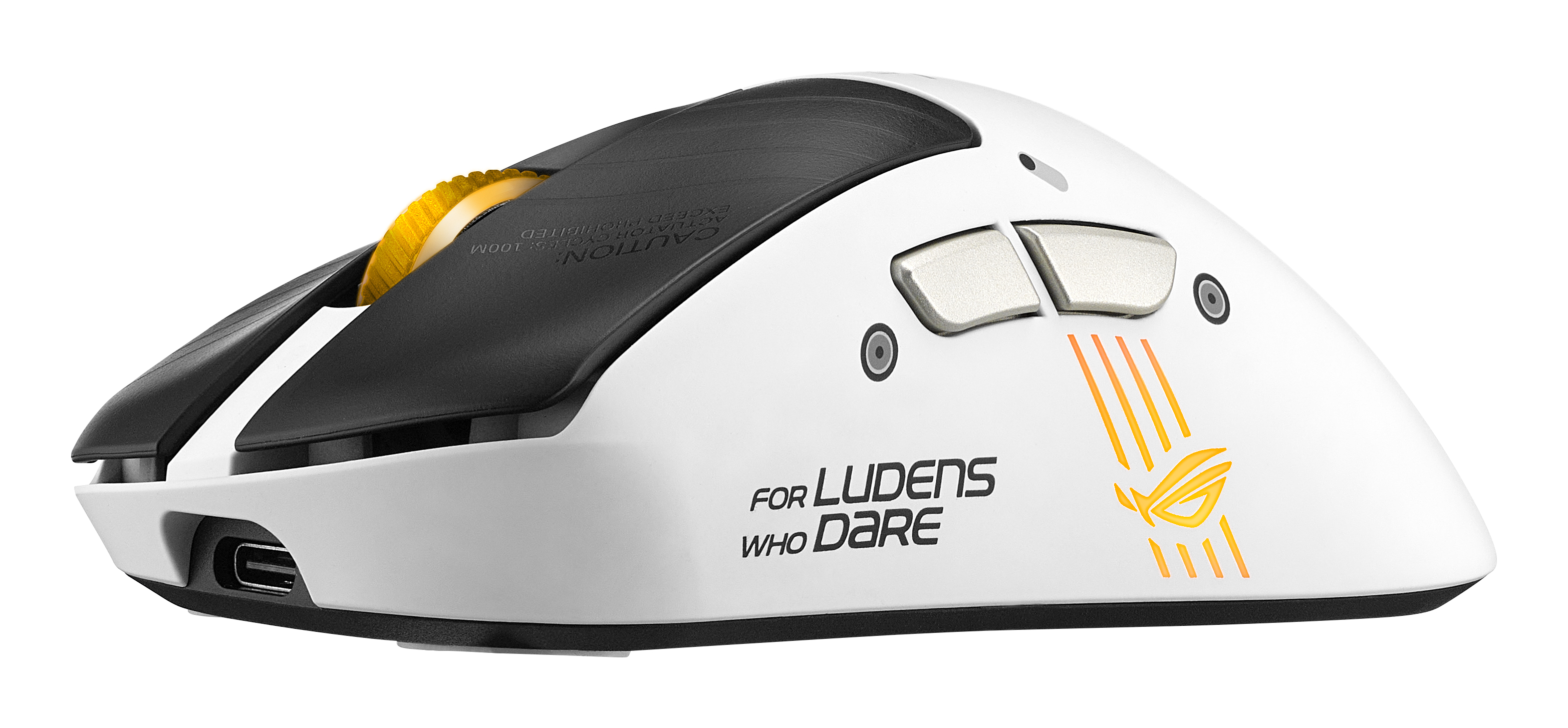 ASUS ROG Keris II Origin-KJP mouse Gaming Right-hand RF Wireless + Bluetooth + USB Type-A Optical 42000 DPI