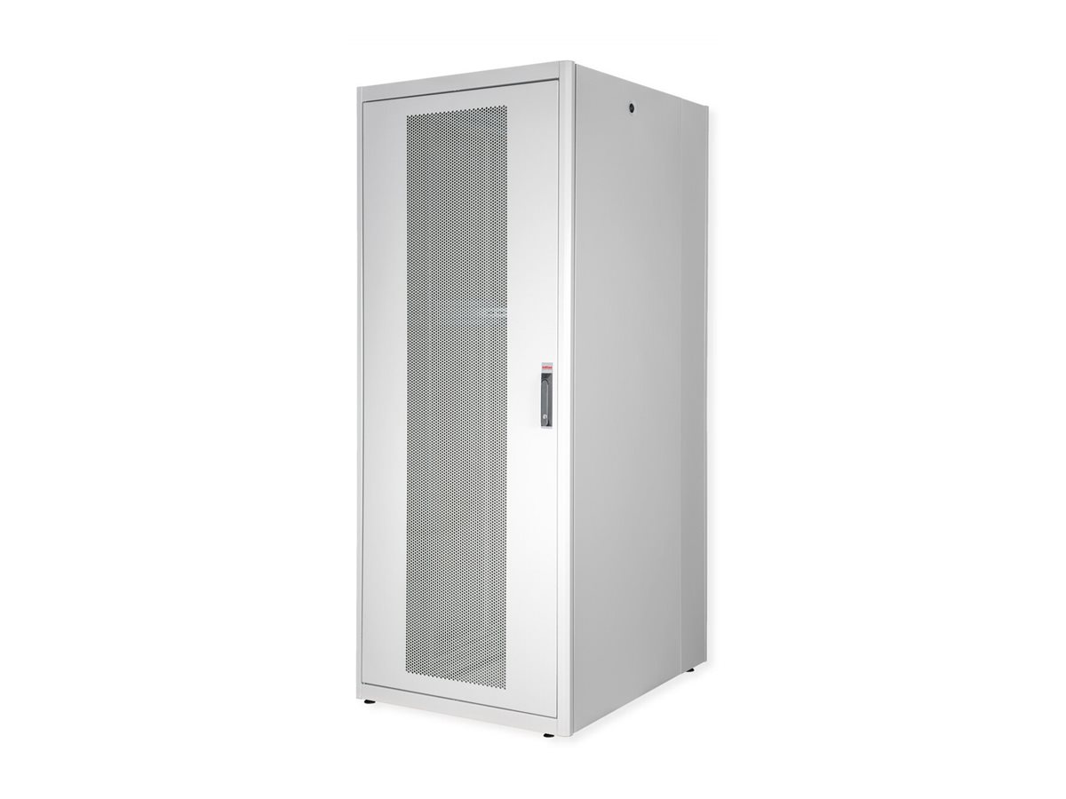 ROLINE Basic - Schrank Netzwerkschrank - perforierte T�r, 800x1000 BxT - RAL 7035, Hellgrau - 42HE - 48.3 cm (19)