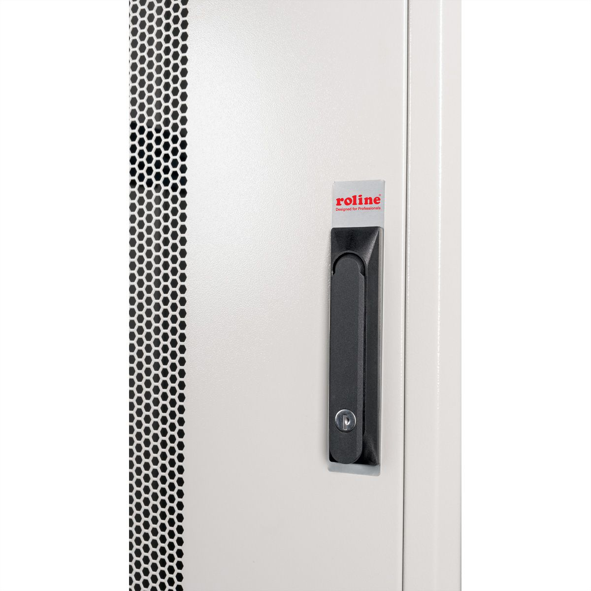 ROLINE Basic - Schrank Netzwerkschrank - perforierte T�r, 800x1000 BxT - RAL 7035, Hellgrau - 42HE - 48.3 cm (19)