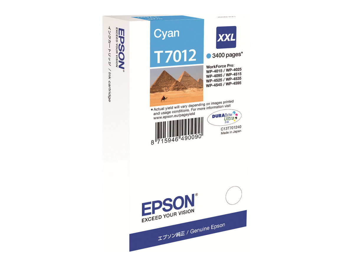 Epson T7012 - 34.2 ml - Gre XXL - Cyan - original
