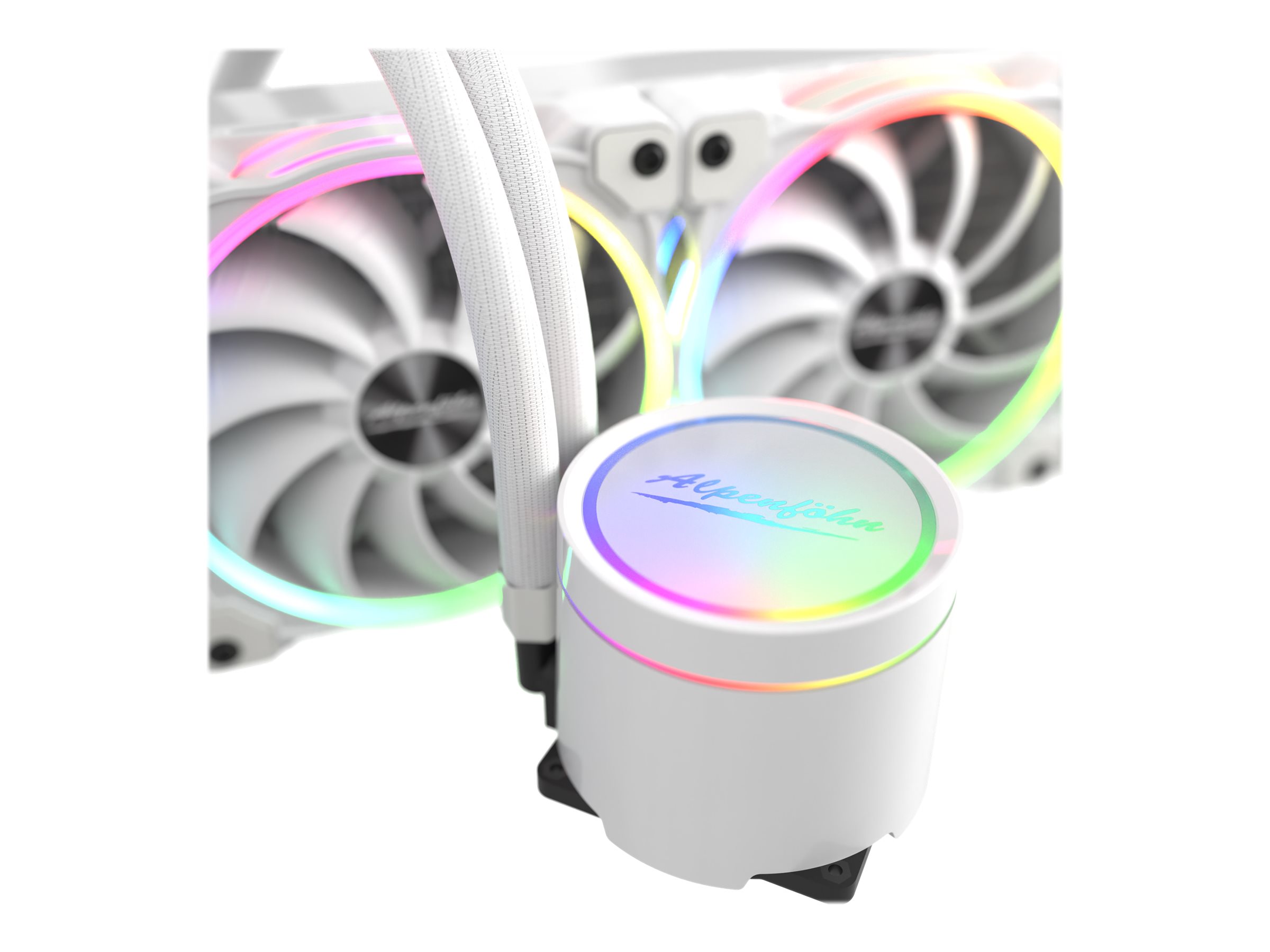 Alpenfhn Gletscherwasser 360 Processore Raffreddatore di liquidi tutto in uno Bianco