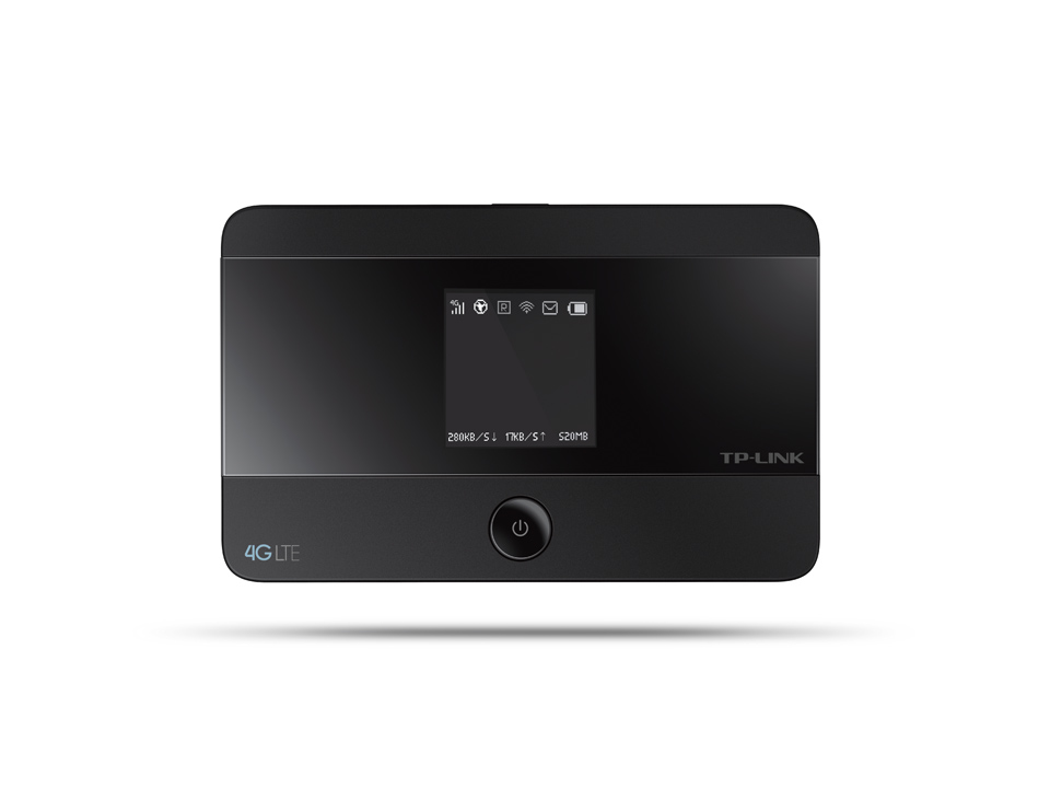TP-LINK M7350 - Ausrstung fr drahtloses Handy-Netzwerk - Schwarz - Tragbar - 802.11b - 802.11g - Wi-Fi 4 (802.11n) - 150 Mbit/s - 2G - 3G - 4G - Edge - GPRS - GSM - HSPA - HSPA+ - LTE - UMTS