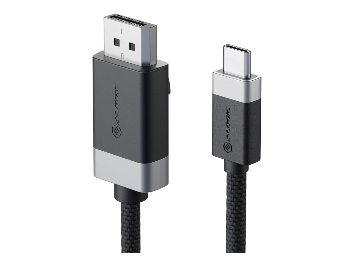 ALOGIC FUSCDP1M cavo e adattatore video 1 m USB tipo-C DisplayPort Nero