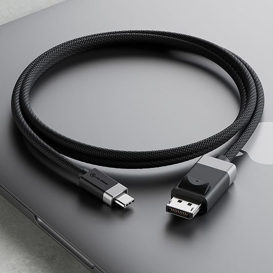 ALOGIC FUSCDP1M cble vido et adaptateur 1 m USB Type-C DisplayPort Noir