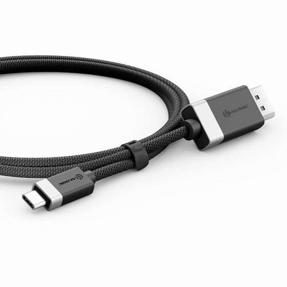 ALOGIC FUSCDP1M cble vido et adaptateur 1 m USB Type-C DisplayPort Noir