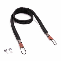 C-ROPE Kameragurt Traveler aus Paracord 125cm Silent Black retail