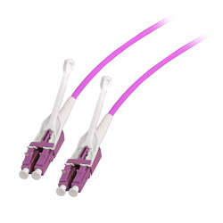 EFB Elektronik DJP-LCLCOM4-UNI-0,5 cble de fibre optique 0,5 m LC OM4 Violet