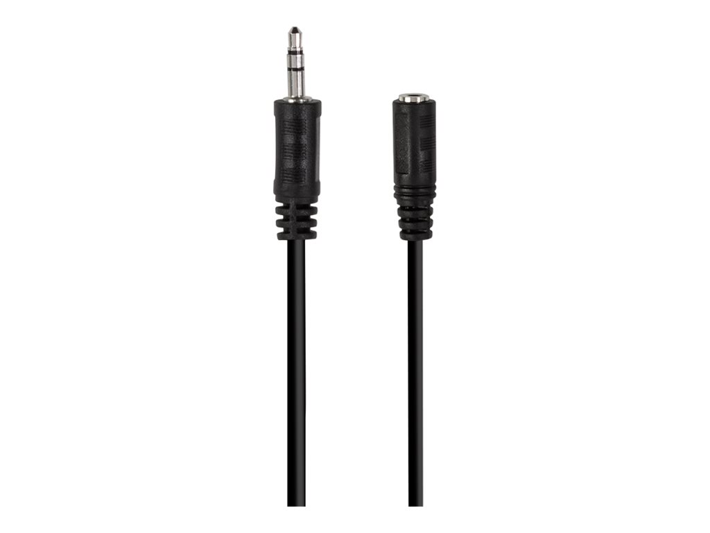 LogiLink Audioverl�ngerungskabel - mini-phone stereo 3.5 mm weiblich zu mini-phone stereo 3.5 mm m�nnlich