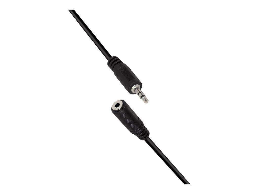 LogiLink Audioverl�ngerungskabel - mini-phone stereo 3.5 mm weiblich zu mini-phone stereo 3.5 mm m�nnlich