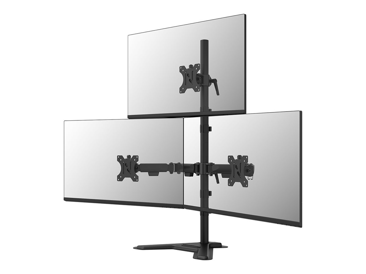 Neomounts DS45-600BL2-1 Triple monitor stand 10-32