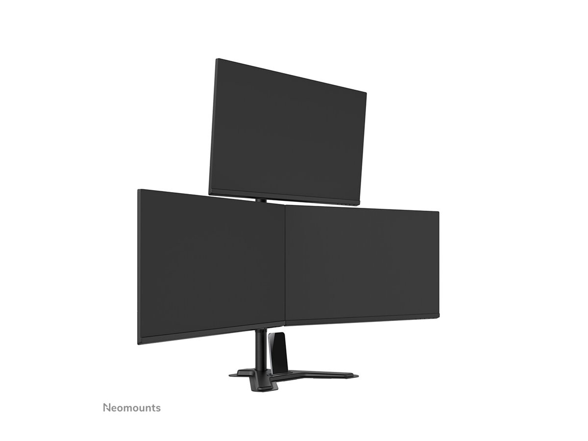 Neomounts DS45-600BL2-1 Triple monitor stand 10-32