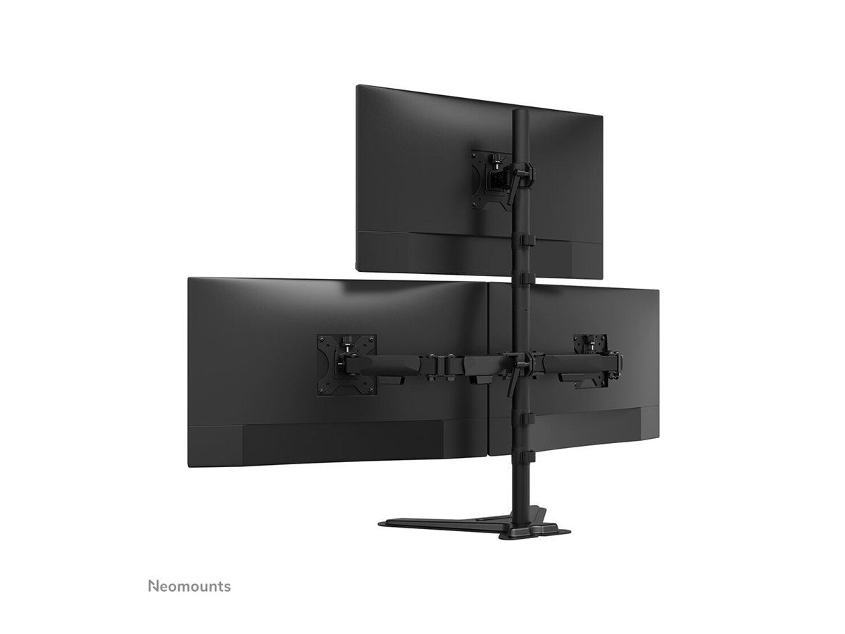 Neomounts DS45-600BL2-1 Triple monitor stand 10-32