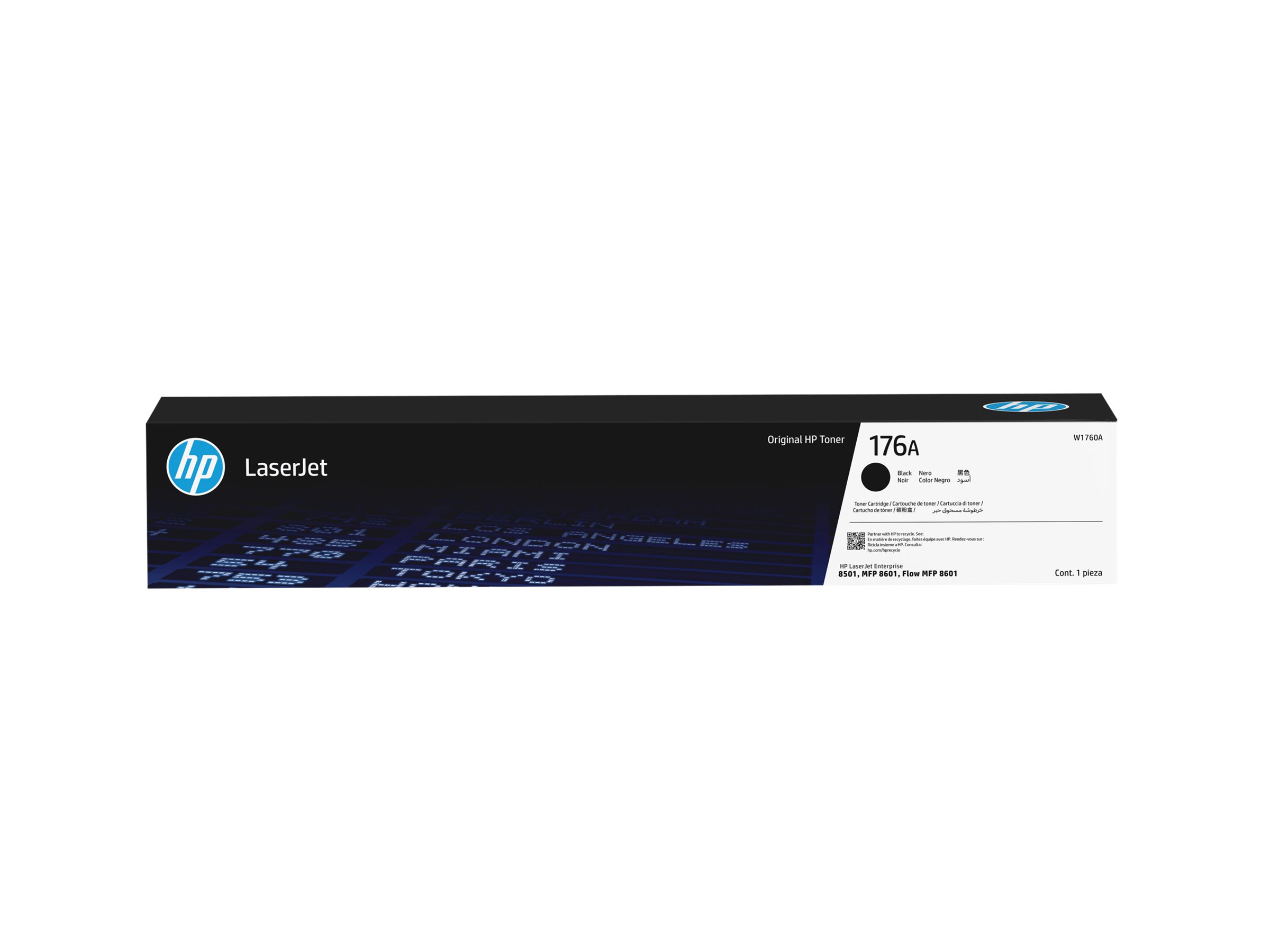 HP LaserJet Cartuccia toner nero originale 176A