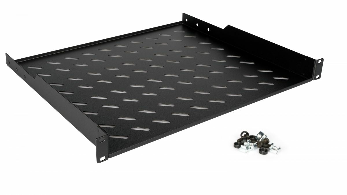 Equip Fachboden fest 19 fr Serverschrnke 1U 60cm sw - 0,6 m