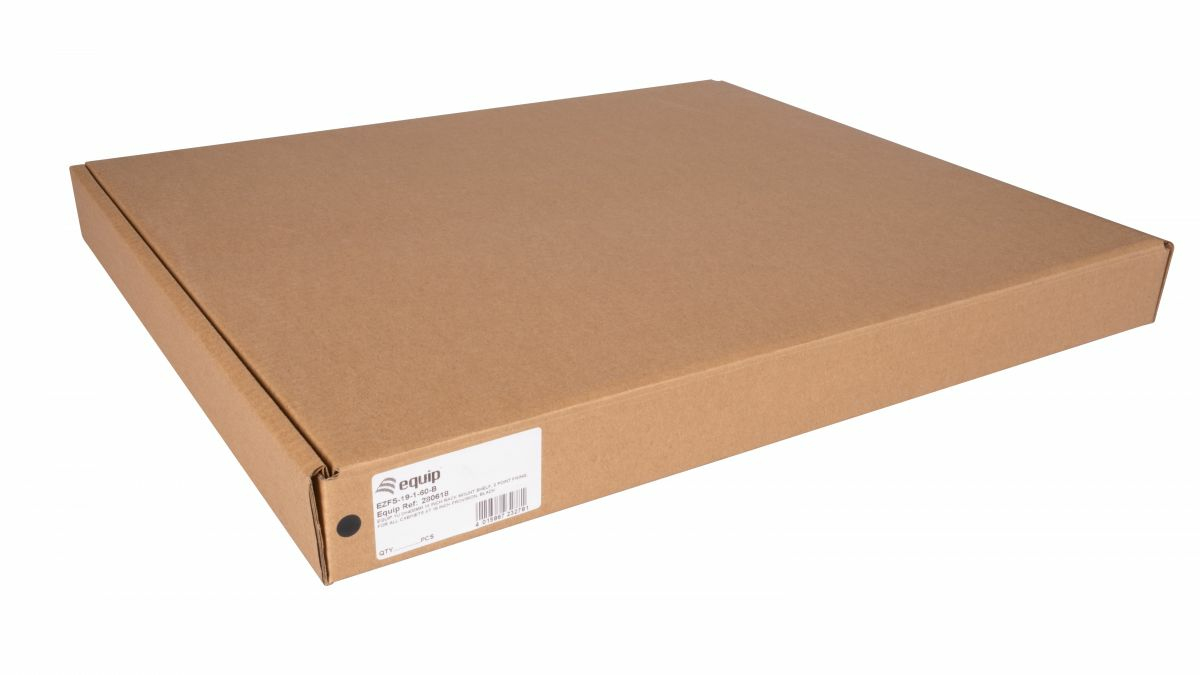 Equip Fachboden fest 19 fr Serverschrnke 1U 60cm sw - 0,6 m