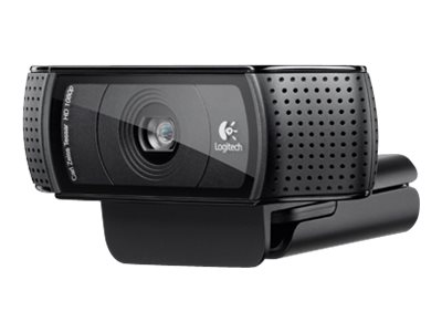 Logitech HD Pro C920 webcam 1920 x 1080 pixels USB 2.0 Black