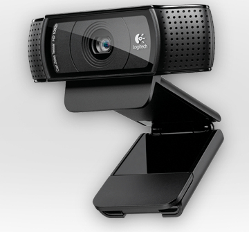Logitech HD Pro C920 webcam 1920 x 1080 pixels USB 2.0 Black