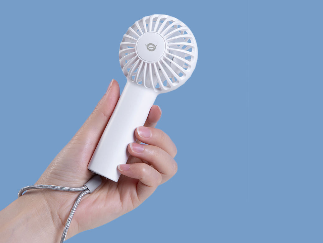 Conceptronic AERIVA01W nebulizzatore e ventilatore portatile personale Bianco