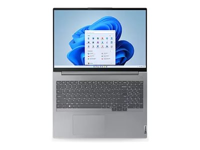 Lenovo ThinkBook 16 G6 IRL Intel� Core i5 i5-13420H Computer portatile 40,6 cm (16) WUXGA 16 GB DDR5-SDRAM 512 GB SSD Wi-Fi 6 (802.11ax) Windows 11 Pro Belga Grigio