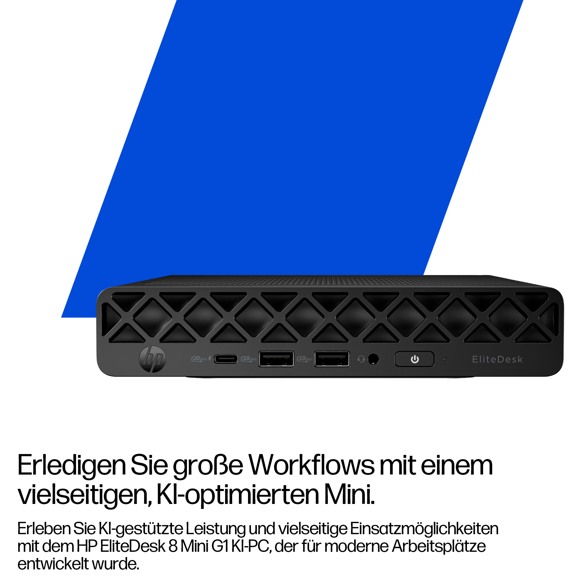 HP EliteDesk 8 Mini G1i Intel Core Ultra 5 235T - 5 - Core Ultra 5 - 32 GB